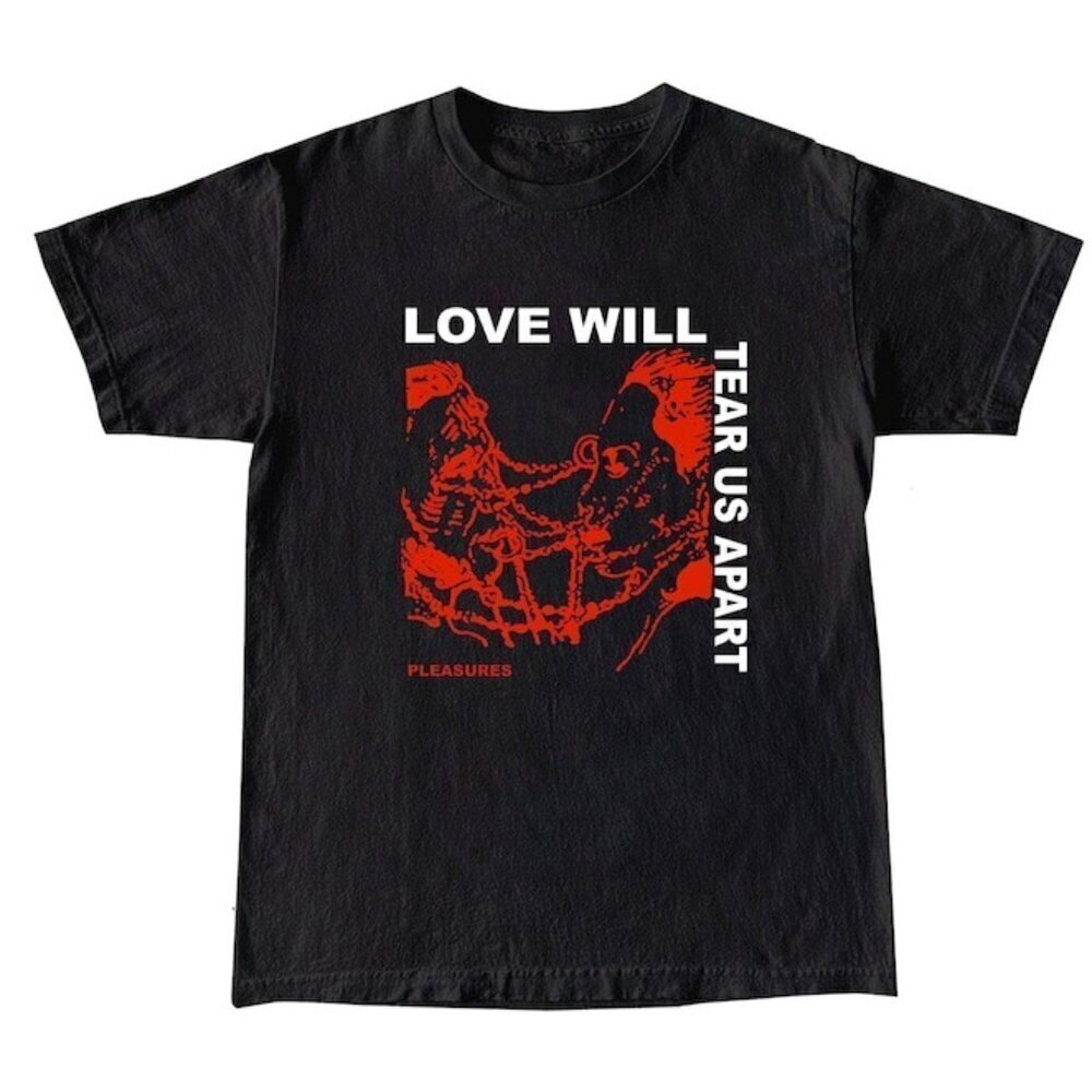Lil Peep Love Will Tear Us Apart Emo Rap Tribute Graphic T-Shirt